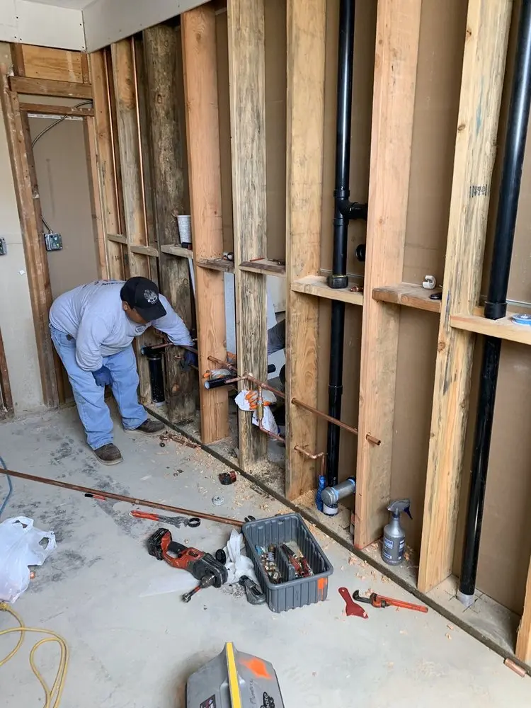 Commercial rough-in plumbing for Gas Line Repair in Stevenson Ranch